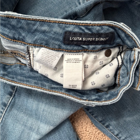 Lucky Brand Women's Lolita Super Skinny Jeans Size 4 Medium Wash - Picture 3 of 8